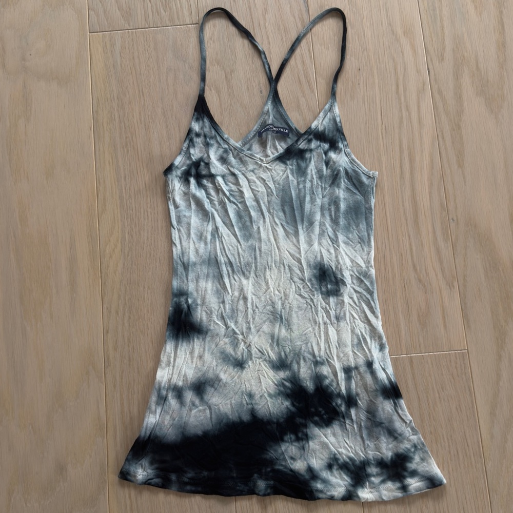 Brandy Melville women’s Tie Dye High Low Tank one size
